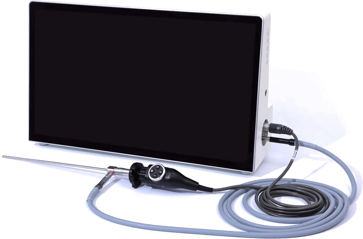 4K All-in-One-System mit Kamerakopf und Lichtleitkabel